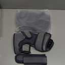 IKEEPFIT Cordless Knee Massager with Heat Vibration for Pain Relief, MAXwarm 4.0[2025 Upgraded] - Electric Heated Knee Brace with 5 Heat Levels and 3 Massage Mode, Gifts for Men Women (Grey, Pair)