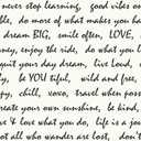 RoomMates Black Dream Big Script Peel and Stick Wallpaper, 20.5 in x 16.5 ft Roll, Vinyl, Removable, For Smooth Surfaces