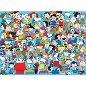 RoseArt - Peanuts - Cast of Characters - 1000 Piece Jigsaw Puzzle for Adults