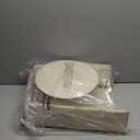 China Storage Hard Shell Containers 5-Piece Set Moving Boxes for Dinnerware, Glasses, Plates, Mugs and Saucers Sturdy Dish Organizer with Dividers for Seasonal Storage - Service for 12 - Beige