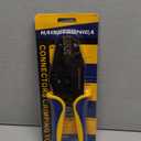 haisstronica Crimping Tool For Heat Shrink Connectors-AWG 26-10 Ratchet Wire Terminal Crimper-Ratcheting Crimper Tools-For Insulated Nylon Connectors and Electrical Wire Connectors HS-8327