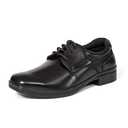 Deer Stags Boys’ Blazing Dress Lace Up Oxford for Formal, School Uniform, Church, Wedding / Black/ 12 Little Kid / Medium