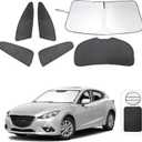 Rear Window Sun Visors 5 Piece
