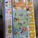 Pobaiyi 5 in 1 Musical Jump Toys, Toss Ring Game Stomping Launch Rocket Launcher for Kids, Obstacle Avoidance & Jump Squating Toy Games Remote Control Outdoor & Indoor Toys for Ages 48 813