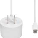 Power Adapter Compatible with Google Home Mini Power Cable - Micro B Power Adapter (Short)
