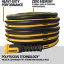 DEWALT Professional Grade Heavy Duty Garden Hose 100 Feet x 5/8 Inch