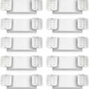 FREELICHT 10 Pack LED Emergency Lights for Business, with Battery Backup, Two Head Adjustable LED Emergency Square Lighting, UL 924 Certified