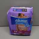 Always Discreet Adult Diapers for Women, Incontinence Underwear, Postpartum Essentials, Disposable Briefs, Max Absorbency, Bladder Leak Protection, Small/Medium, 19ct