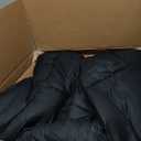 ELEMUSE King Black Mattress Topper for Back Pain, Extra Thick Mattress Pad Cover, Plush Soft Pillowtop with Elastic Deep Pocket, Overfilled Down Alternative Filling