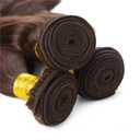 30 32 34 inch Color #4 Human Hair Bundle Chocolate Brown Body Wave 3 Bundles 10A Real Brown Body Wave Human Hair Extensions #4 Color 150g