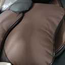 Full Set Car Seat Covers for Ford F-150 F250 F-350 XL XLT STX Lariat King Ranch Platinum Raptor Seat Covers 2007-2026, Waterproof Seat Protectors(Standard 5 Seats/Black&Coffee)