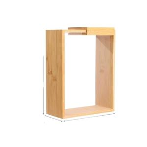 Bamboo Storage Containers – Transparent Wide Mouth Design with Slide Lid, Multi‑Purpose Sealing Box for Kitchen Dry Goods Pack of 2
