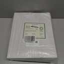 LANE LINEN 100% Organic Cotton King Size Sheets Set, Soft & Comfy All Season Breathable Sheets King Size, Percale Weave Fully Elasticized Eco Friendly Naturally Cooling King White Bed Sheets