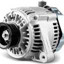 Alternator AND0187 13754 Compatible for Camry 1997-2001 2.2L for Solara 1999-2001 2.2L, 80Amp/12Volt New Electrical Alternator 111468 101211-9510 101211-9580