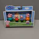 Peppa Pig Peppa's Adventures Peppa's Family Figure 4-Pack Toy, 4 Peppa Pig Family Figures in Iconic Outfits, Ages 3 and up
