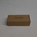 Ravinte 10 Pack Solid 5 Inch Square Cabinet Handles - Champagne Bronze Pulls for Drawers and Kitchen Cabinets - Hardware