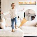 4 Pcs Sectional Couch Connectors, Metal Couch Connectors to Make Sectional Stay, Couch Clips for Sectionals Hold in Place, Furniture Connectors