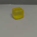 Square Stress Cube - Fidget Relief Toy for Kids & Adults Sensory Squishy Cube - Non Toxic, BPA-Free & Hypoallergenic- Anxiety & Stress Reliever for Home, Office & School 2.17inc (Yellow)