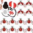 Fun Express Legend of Ladybug Craft Kit - Fun DIY Craft Activity Kids Ideal Parties Events Classroom Activities & Group Fun Easy to Assemble Encourages Creativity – Perfect Craft Lovers - 12 Pieces