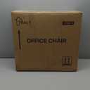 TRALT Office Chair - Ergonomic Desk Chair with Adjustable Lumbar Support, Mesh Computer Chair, Executive Chairs for Home Office Comfortable Lumbar Support (White) (Pack of 1)