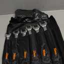 HORUSDY Large Wrench Set with Rolling Pouch | Metric | 6-Piece | 23mm, 24mm, 26mm, 27mm, 30mm, 32mm | 12 Point | Chrome Vanadium Steel