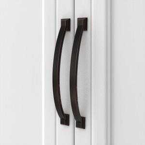 Asidrama 10 Pack 7 Inch(177mm) Oil Rubbed Bronze Kitchen Cabinet Handles, Cabinet Pulls Kitchen Cabinet Hardware for Cupboard Drawer Pulls (7" Hole Center(177mm))