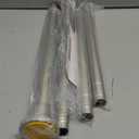 Brushed Nickel Shower Curtain Rods - 31-68 Inch Spring Tension Shower Rods for Bathroom, Adjustable, No Drilling, No Rust, Stainless Steel