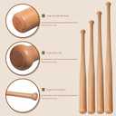 Wooden Baseball Bats 28" Full Size bate de beisbol Madera Solid Wood Baseball Bat for Adult Men Women Training Bat Softball Hitting Practise