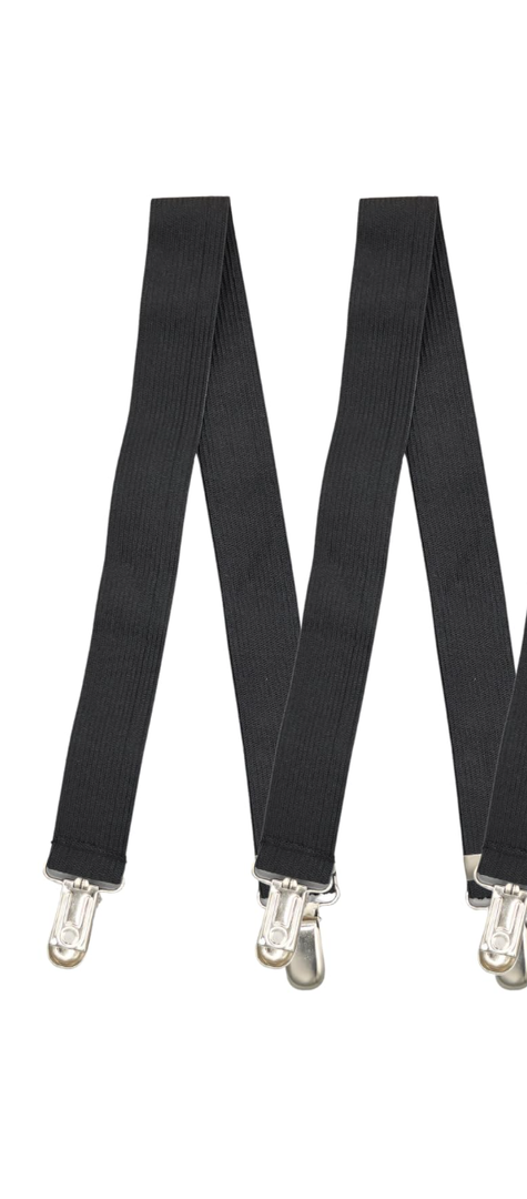 Shirt Stays for Men - Adjustable Shirt Holders for Police, Golfers & Business Professionals - Keep Shirts Tucked & Socks Up - Durable Fasteners - Ideal for Uniform Wear, Pack Of 2