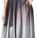 S.L. Fashions Women's Long Satin Mother of The Bride Dress with Pockets, Formal Party Gown (Petite and Regular Sizes)