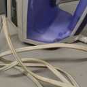 Hamilton Beach Steam Iron & Vertical Steamer for Clothes with Scratch-Resistant Durathon Soleplate, 8' Retractable Cord, 3-Way Auto Shutoff, Anti-Drip, 1500 Watts, Blue