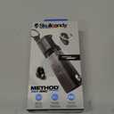 Skullcandy Method 360 ANC Wireless Earbuds, Sound by Bose, Bluetooth Headphones, Premium Noise Cancelling, Up to 40 Hrs Battery, Sweat and Water Resistant, Microphone for iPhone Android - True Black