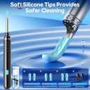 Ear Wax Removal Tool Camera, 1080P HD Ear Camera & 6 LED Lights, Easy and Safe Ear Cleaner for Kids & Adults, Ear Cleaning Kit Includes 8 Ear Tips and 7 Traditional Tools for iPhone, iPad, and Android