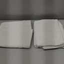 PrinceDeco Natural Linen Curtains Linen Curtains for Bedroom/Living Room Light Filtering Farmhouse Window Curtains Vertical Drapes Rod Pocket(2 Panels, 52" W x 84" L)