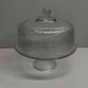 Anchor Hocking Monaco Cake Set, STD, Crystal
