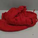 36 Inch Red Knitted Christmas Tree Skirt: Small Thick Cable Knit Round Cream Tree Skirt for 4-6FT Tree Rustic Neutral Farmhouse Neutral Christmas Tree Decorations Tree Base Cover