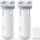 SwitchBot 2025 Automatic Curtain Opener 3 Rod-Bluetooth Remote Control, WiFi&Smartphone Control, Upgraded High-Performance, Add Hub to Compatible with Alexa, Google Home, HomeKit