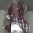 Wironlst Velvet Ornaments for Christmas Tree, 4 Style Flocked Matte Velvet Christmas Ball Ornaments, Shatterproof Decor for Xmas Tree Wedding Holiday Party Home (2.36" 25pcs Burgundy)