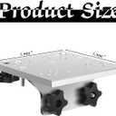 Gisafai Universal Aluminum Downrigger Bracket for 45/90 Degree Boat Track System Lund Sport Track Downrigger Mount Fishing Accessories