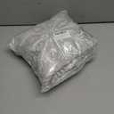 JarThenaAMCS Winter Fuzzy Blanket 60 x 50 Inch Christmas Grey White Snowflake Throw Blanket for Holiday Home Chair Sofa Couch Bed