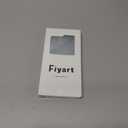 Fiyart Designed for iPhone 16 Pro Max Case Cute Flowers with Strap Soft TPU Phone Cover Protective Camera Lens Protection for Women Men Floral Bumper with Stand 6.9"-Blue