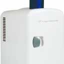 Frigidaire Mini Portable Compact Personal Fridge Cooler, 4 Liter Capacity Chills Six 12 oz Cans, 100% Freon-Free & Eco Friendly, Includes Plugs for Home Outlet & 12V Car Charger - White