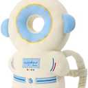 HGTC Baby Head Protector Backpack -Soft & Lightweight Pads - Prevents Bebes Backward Fall Astronauts Plush Stuffed