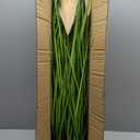 Artificial Plant, 47in Tall, 2pk Grass, Faux House Plants in Pot, Indoor Decorative Flowers &Greenery for Home and Office, Ideal Housewarming Gift