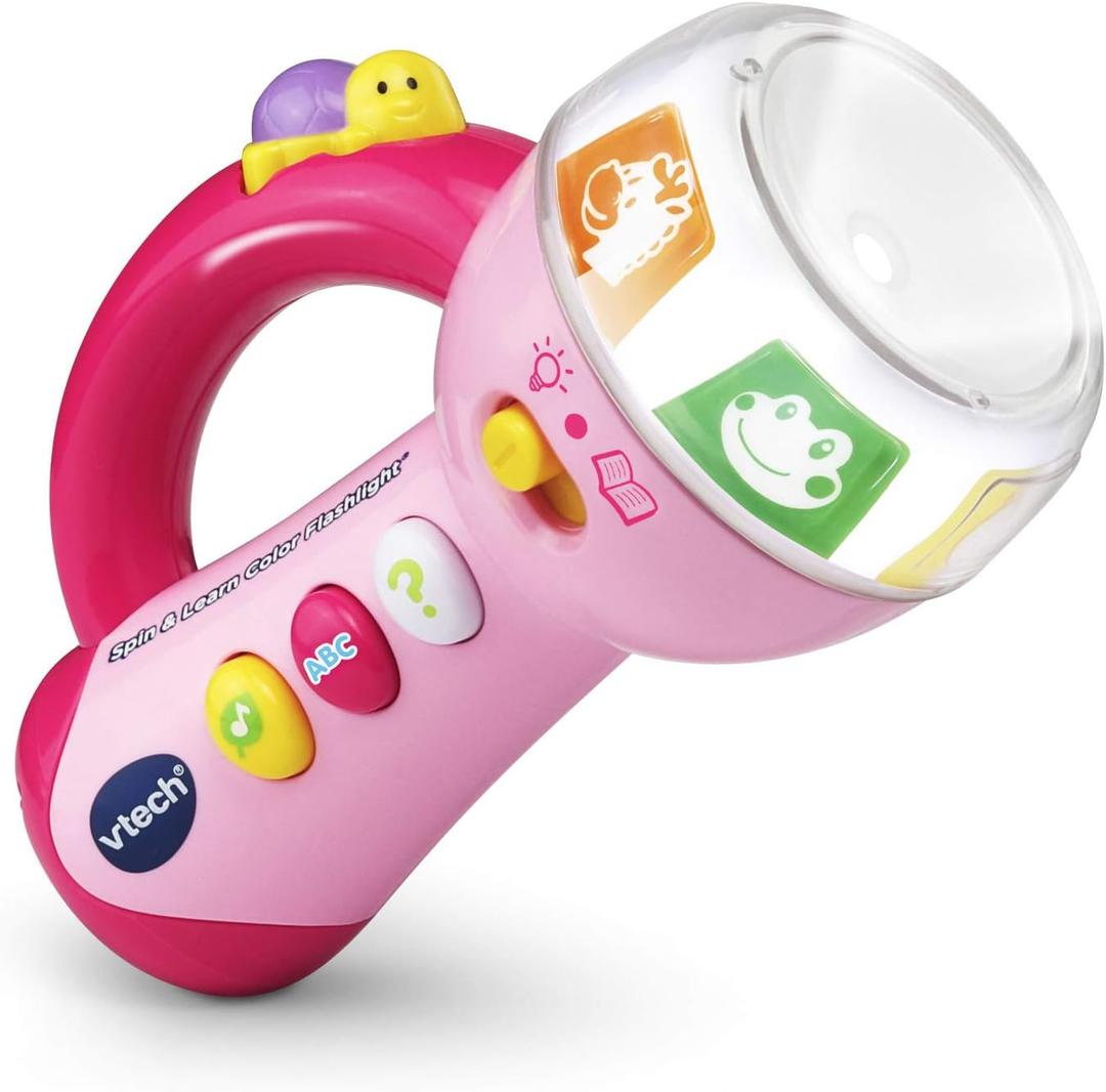 VTech Spin & Learn Color Flashlight (Pink)