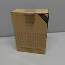 Vine Creations White Glass Soap Dispenser Set, Dish Soap and Hand Soap Dispenser Set with Stainless Steel Pump, 16 oz Glass Dispensers for Kitchen or Bathroom Decor (Matte White Bottle/Matte Black)