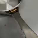 KC-Emier Mini Sauce Pan, Tri-Ply Stainless Steel Pot with Stay-Cool Handle Heating Sauce Gravy & Oil (5oz/150ml) - Copper