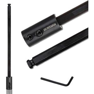 GEINXURN Tools Hole Saw Extension Chuck, 12-Inch x 1/2-Inch Hex Shank Reducing Locking Impact Extension