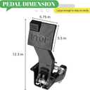 DRIVE UP Club Car Brake Pedal Assembly- 2nd Generation 102595701/103974901 for 2009-Up Precedent 2004-Up Onward and 2018-Up Tempo G&E Golf Carts