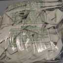 Gilprop 8 Pcs Christmas Canvas Tote Bags Vintage Xmas Truck Santa Claus Nutcracker Grocery Shopping Bags Reusable Xmas Gift Goodie Pouches for Merry Christmas Winter Holiday Gifts Wrapping Storage